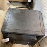 Celine 2-Drawer NIGHTSTAND Black 21w17d27h