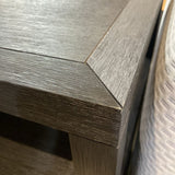 Celine 2-Drawer NIGHTSTAND Black 21w17d27h