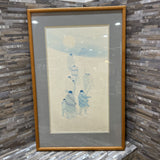 Cherokee Trail Scene Signed & Numbered Print ART WORK 21x33