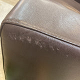 Natuzzi Leather Track Arm Recliner RECLINERS Brown 34w36d34h