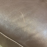 Natuzzi Leather Track Arm Recliner RECLINERS Brown 34w36d34h