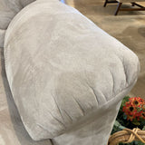 Comfy Microfiber Three-Seat SOFA Beige 84w30d34h