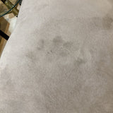 Comfy Microfiber Three-Seat SOFA Beige 84w30d34h