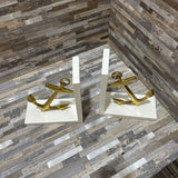 2pc Set Nautical Bookends ACCESSORIES 7w3d7.5h