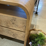 Casterly Crescent 2-Drawer NIGHTSTAND 28w18d30h