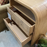 Casterly Crescent 2-Drawer NIGHTSTAND 28w18d30h