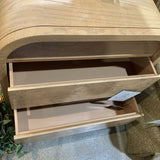 Casterly Crescent 2-Drawer NIGHTSTAND 28w18d30h