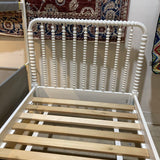 Crate & Barrel Jenny Lind Wood Spindle Kids Twin Bed BEDS White 41w79d42.5h