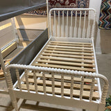Crate & Barrel Jenny Lind Wood Spindle Kids Twin Bed BEDS White 41w79d42.5h