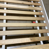 Crate & Barrel Jenny Lind Wood Spindle Kids Twin Bed BEDS White 41w79d42.5h