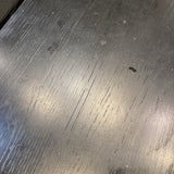 Article Oscuro Wood & Brass COFFEE/COCKTAIL TABLE 48w24d16h