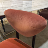 Maiden Home The Cooper Upholstered Mohair DINING CHAIRS 20w22d33.5h