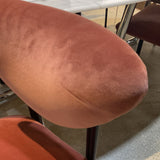 Maiden Home The Cooper Upholstered Mohair DINING CHAIRS 20w22d33.5h