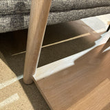 Dowel Furniture Loma Cerused Oak COFFEE/COCKTAIL TABLE 48w48d16h