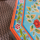 Priya Hand Painted COFFEE/COCKTAIL TABLE 28.5d18h