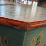 Priya Hand Painted COFFEE/COCKTAIL TABLE 28.5d18h