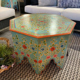 Priya Hand Painted COFFEE/COCKTAIL TABLE 28.5d18h