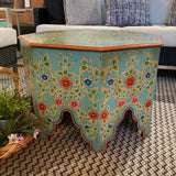 Priya Hand Painted COFFEE/COCKTAIL TABLE 28.5d18h