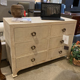 Chatham 6-Drawer DRESSERS/CHESTS Ivory 44w18d30h