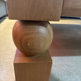 Lulu and Georgia Kent Square Oak COFFEE/COCKTAIL TABLE 51w51d16h