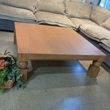 Lulu and Georgia Kent Square Oak COFFEE/COCKTAIL TABLE 51w51d16h