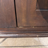 Pier 1 Dark Wood TV Stand CABINET 39w25d55h