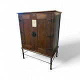 Pier 1 Dark Wood TV Stand CABINET 39w25d55h