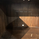 Pier 1 Dark Wood TV Stand CABINET 39w25d55h