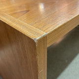 Wood Waterfall Desk DESKS Warm Oak 65w30d30h