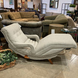 Vintage Contour Fabric Lounger LOUNGE CHAIRS 26w50d34h