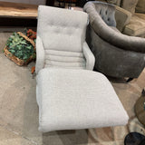 Vintage Contour Fabric Lounger LOUNGE CHAIRS 26w50d34h