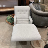 Vintage Contour Fabric Lounger LOUNGE CHAIRS 26w50d34h