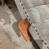 Vintage Contour Fabric Lounger LOUNGE CHAIRS 26w50d34h