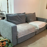 Homebody 2pc Recliner Two-Tone LOVE SEAT 90w38d36h