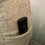 Homebody 2pc Recliner Two-Tone LOVE SEAT 90w38d36h