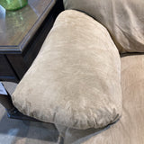 3-Seat Soft Microfiber SOFA Tan 90Wx42Dx34H