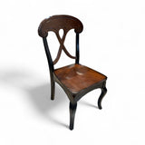 Wood Crossback DINING CHAIRS 18Wx18Dx39H