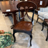 Wood Crossback DINING CHAIRS 18Wx18Dx39H