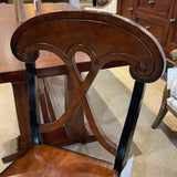 Wood Crossback DINING CHAIRS 18Wx18Dx39H