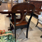 Wood Crossback DINING CHAIRS 18Wx18Dx39H