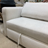 Room & Board Chair & A Half Pull-Out CHAIR White 48w33d27h