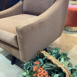 Toms Price Nash Velvet Swivel CHAIR Carmel 28w32d32h