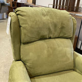 Roll Arm Manual Recliner RECLINERS Green 34w30d34h