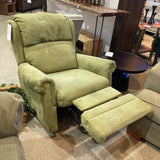 Roll Arm Manual Recliner RECLINERS Green 34w30d34h