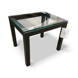 Crate & Barrel Parsons Rectangular END/SIDE TABLE 24w20d20h