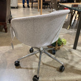 Hem Kendo Swivel Chair 5-star On Castors OFFICE CHAIRS Porcelain/Polished 26w26d30h