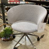 Hem Kendo Swivel Chair 5-star On Castors OFFICE CHAIRS Porcelain/Polished 26w26d30h