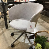 Hem Kendo Swivel Chair 5-star On Castors OFFICE CHAIRS Porcelain/Polished 26w26d30h