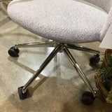 Hem Kendo Swivel Chair 5-star On Castors OFFICE CHAIRS Porcelain/Polished 26w26d30h