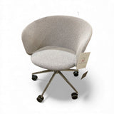 Hem Kendo Swivel Chair 5-star On Castors OFFICE CHAIRS Porcelain/Polished 26w26d30h